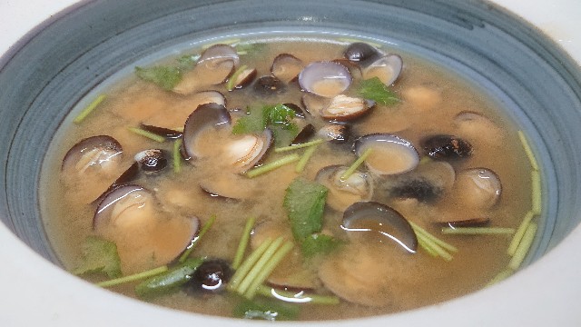 しじみとわかめのスープ