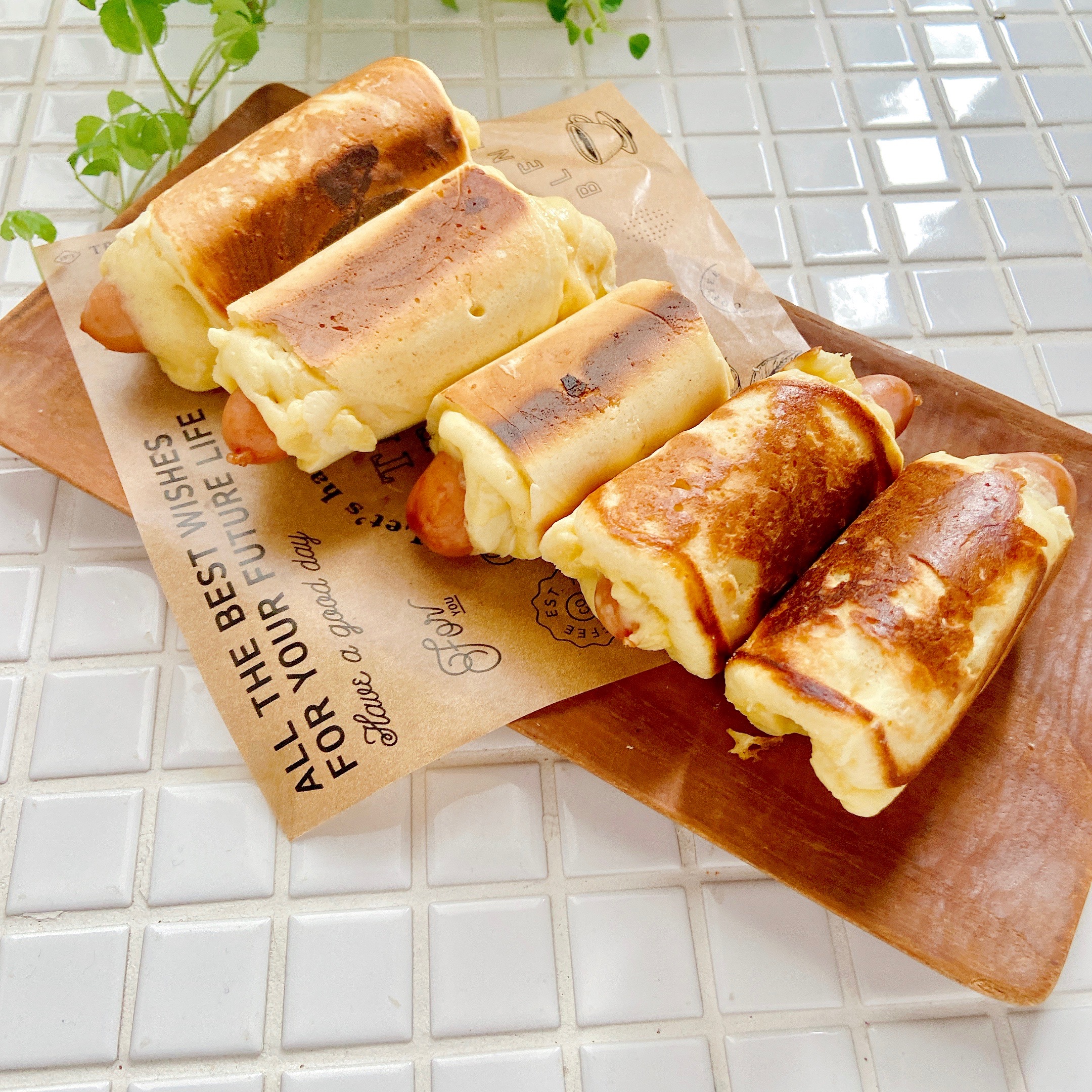 フライパンで焼かないホットケーキの作り方