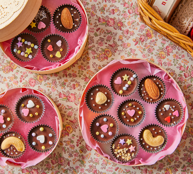 レンジでたった4分!しっとりブラウニ