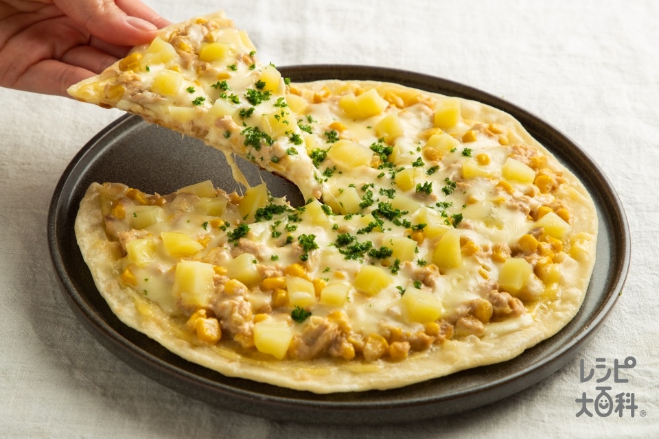 ツナとコーンのハッシュドポテト