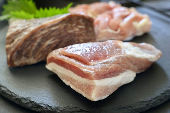 旨味凝縮 豚肉の塩漬けの作り方