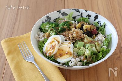 雑穀米や玄米のパワーサラダツナギのお米マガジンお米マイスター・米食味鑑定士が美味しいお米の情報をお届けするお米マガジン