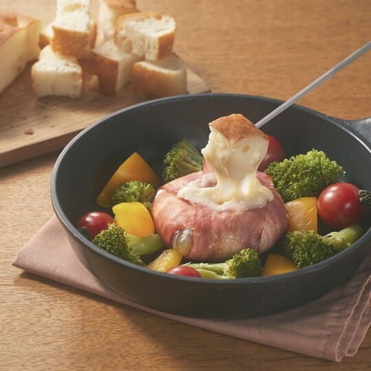 カマンベールチーズベーコン包み