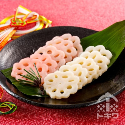 基本のおせち料理 花より簡単＊飾り切り 雪輪れんこん