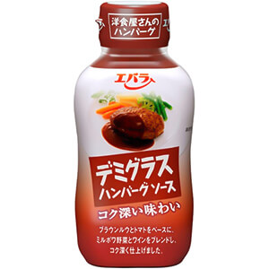 人気の本格ハンバーグ ソースも手づくりで簡単