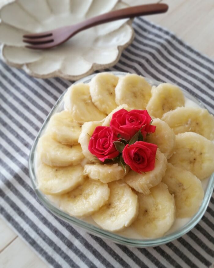 焼かずに簡単！スコップケーキ☺︎ouchiごはん日記