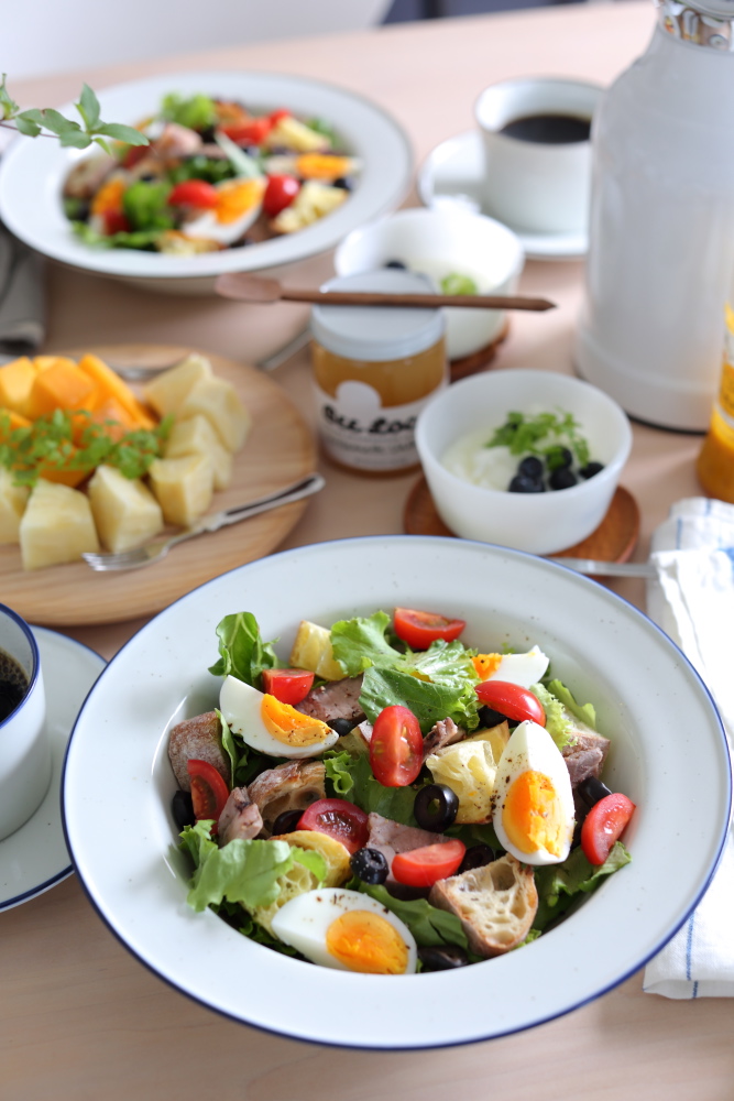 おしゃれにキマる『サラダ』を盛り付ける6つのコツ！華やかな盛り方