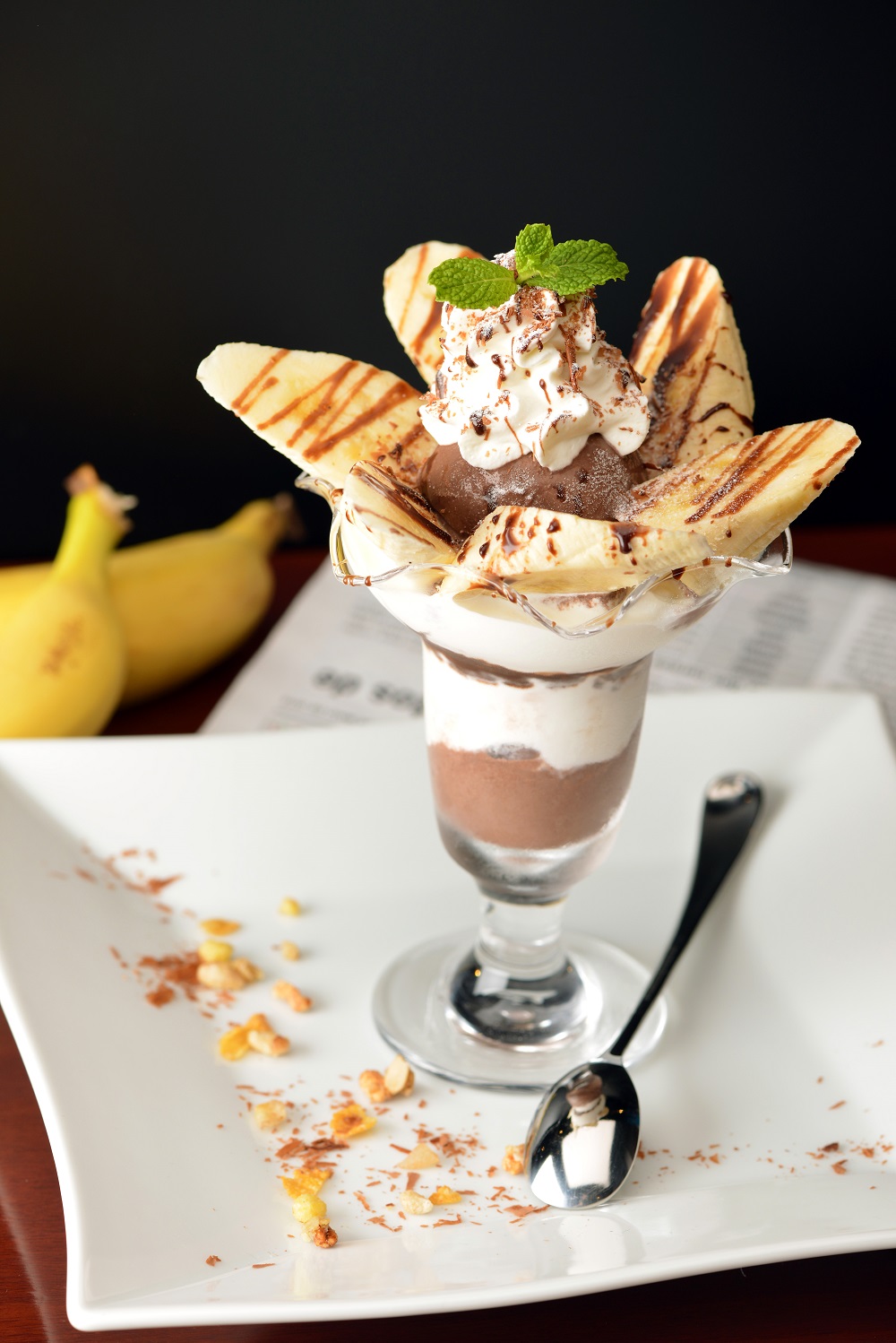 うどんdeしょっパフェ