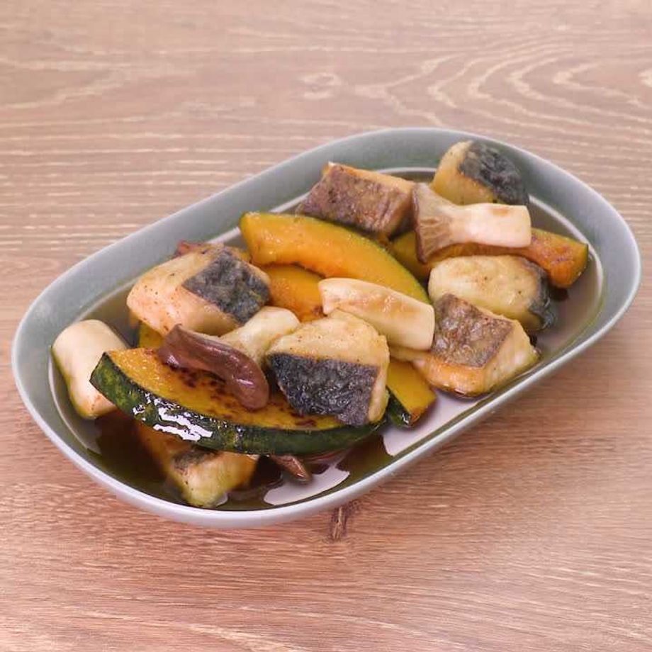 ナスとかぼちゃの塩麹焼きびたし発酵食大学発酵食エキスパート資格取得・発酵食講座・オンライン学習