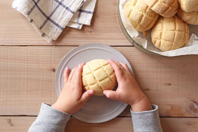 メロンパンビス生地