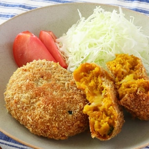 衣はパン粉だけ！簡単！タラモコロッケ♪