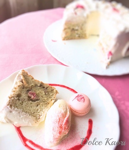 シフォンのコツ シフォンのお洒落なアレンジ&盛り付けのコツ3選！東京・葛西「おくりものにしたくなるパンとシフォンケーキ 作り」サロンドビスコット＜パン教室＆シフォン教室＞