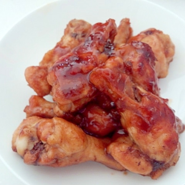 圧力鍋で手羽元のやわらか煮