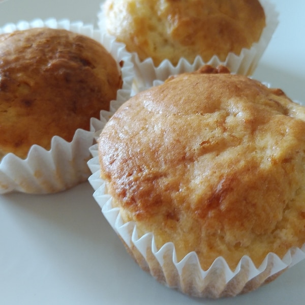 30分で出来る、乳・卵なしのバナナマフィン。もりくみこ くみんちゅ 公式サイト〜こだわるけどとらわれない