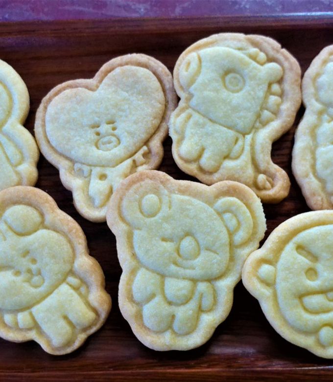 35. スタンプクッキーのコツ スタンプしやすい生地で絵柄くっきり！ 音声あり