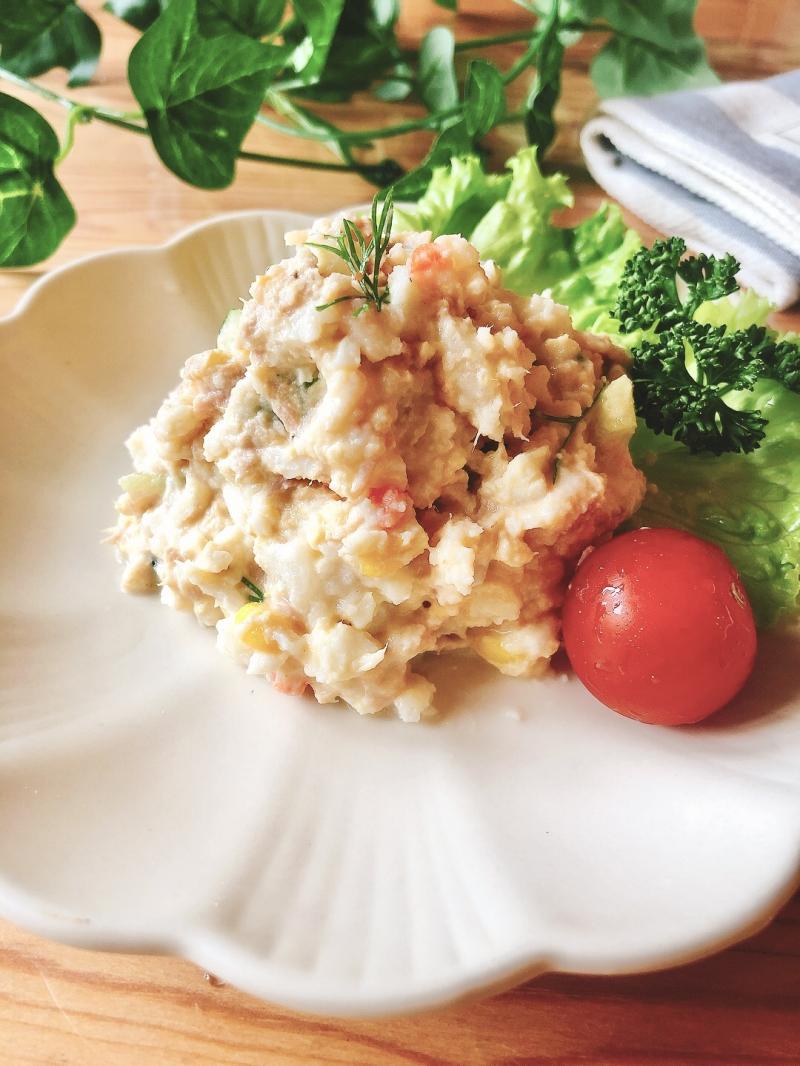 簡単アレンジでおいしい！ゆで卵入りポテトサラダ 副菜