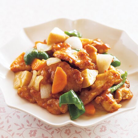 レンジで3分絶品あん！たらの甘酢あんかけ