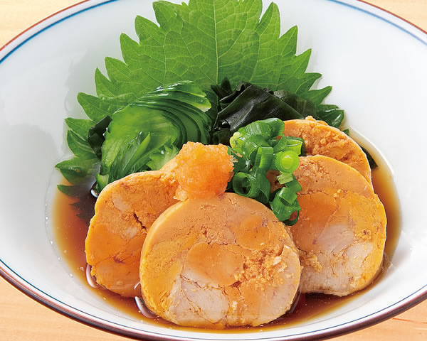 あん肝ポン酢外国人への料理紹介サイトOksfood