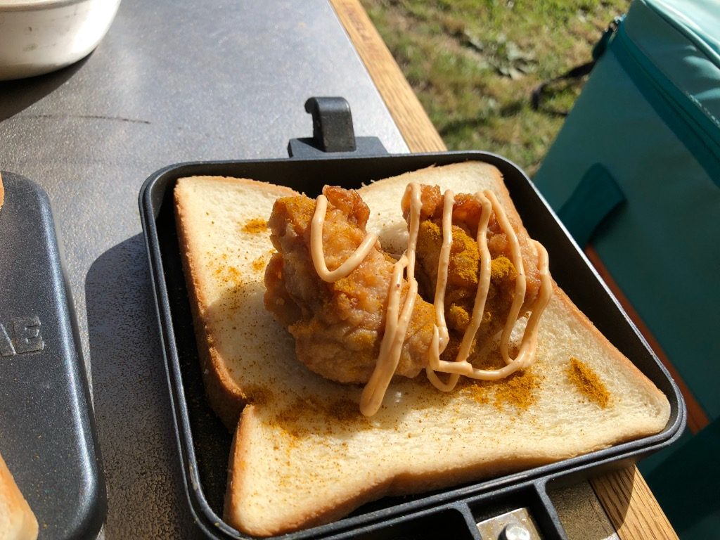 キャンプで鶏もも肉の唐揚げ作って優勝! キャンプ- YouTube