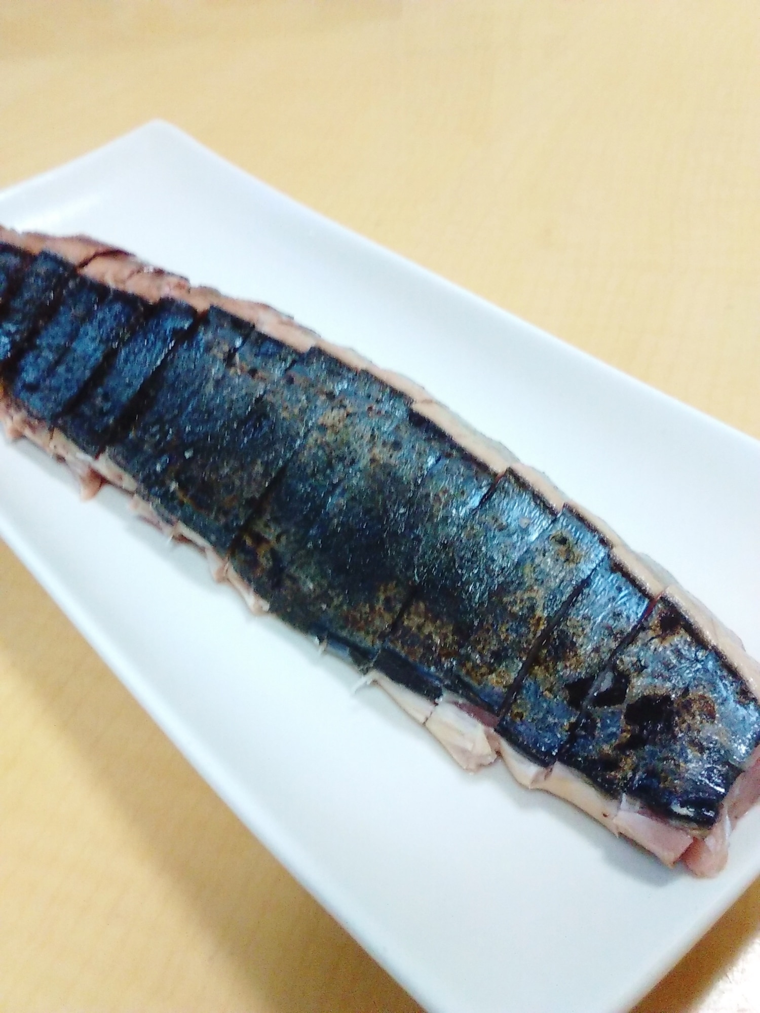 フライパンで。かつおのたたき