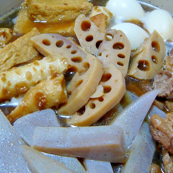 基本からアレンジまで！思わずつくりたくなる「れんこん おでん」のレシピ集クックパッド