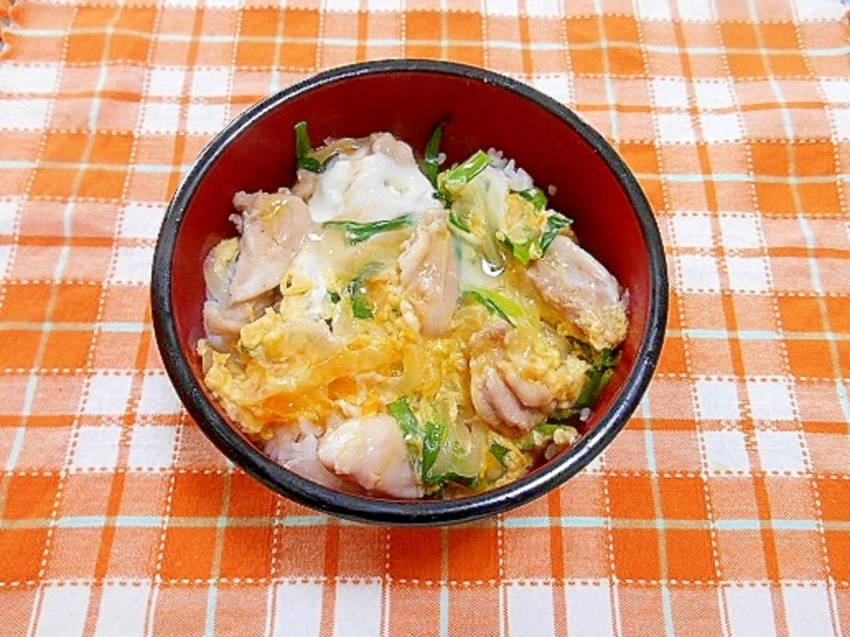 だし香る！ 白だし親子丼