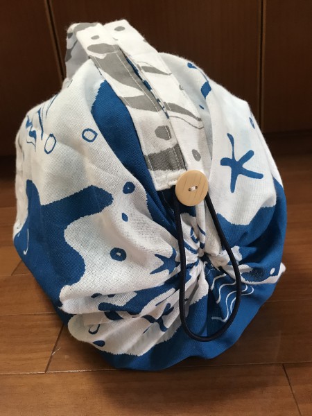 エコバッグにも!手ぬぐい1枚で簡単にできるあずま袋の作り方水野染工場