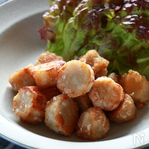 冷凍里芋で作る 里芋まんじゅう 出汁の効いたあんかけがもちっと里芋を包み込む包丁とまな板は不要 ノンフライヤーレシピ - YouTube