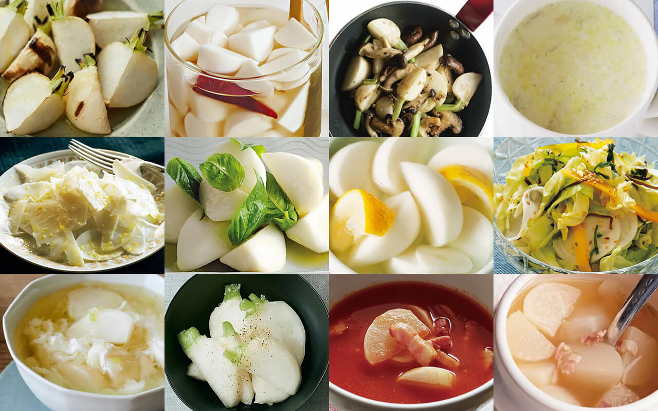 油揚げとかぶの葉の菜めし