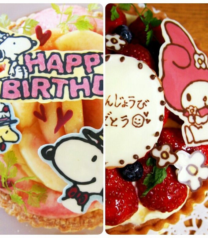 ＊キャラクターケーキ＊チョコプレート編