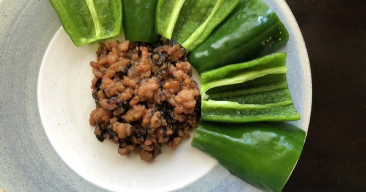 孫六の泡盛おすすめレシピ ～パリパリピーマンと肉味噌～ - 珠玉の島酒