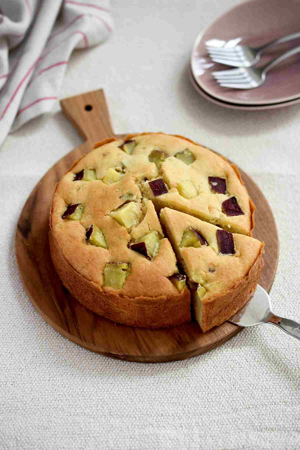 さつまいものロールケーキ