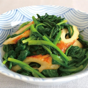 豚こまとほうれん草のマヨ醤油炒めクラシル