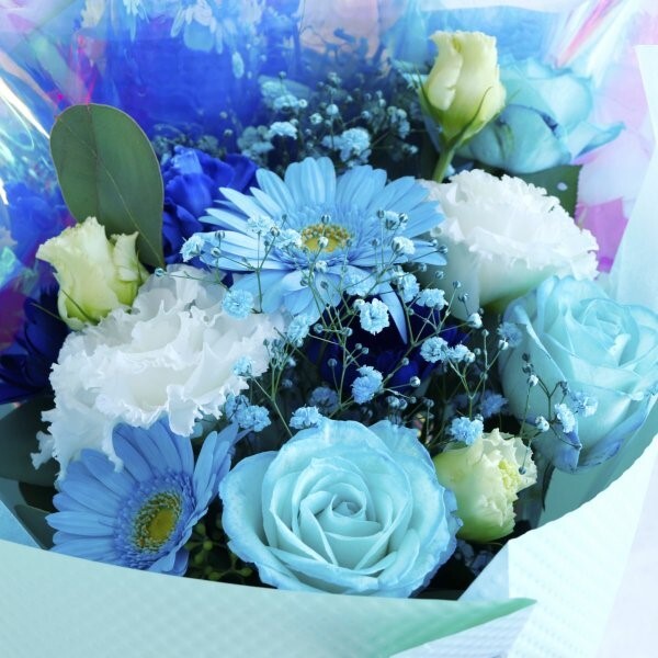 花束 おしゃれなラッピング お任せ白系フラワーギフト・花の通販サイト「フロレット」