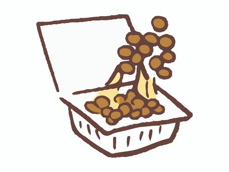 納豆イラスト - No: 989621無料イラスト・フリー素材なら「イラストAC」