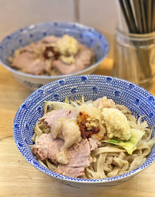 鶏胸肉とピーマンの塩焼きそば