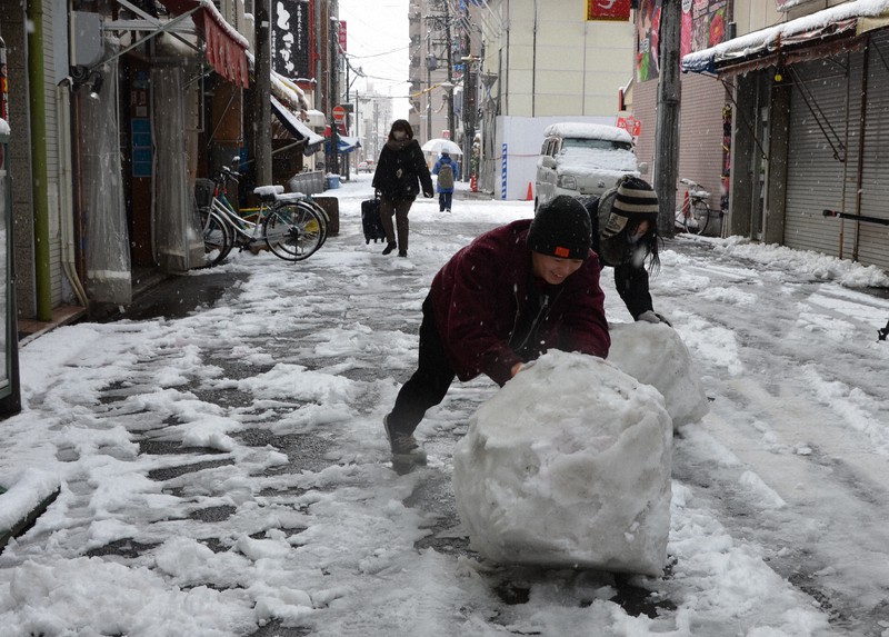 名古屋で初雪を観測 今日だけで15地点目の初雪発表 - ウェザーニュース