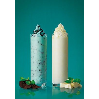 牛乳でつくる チョコミントラテ無印良品