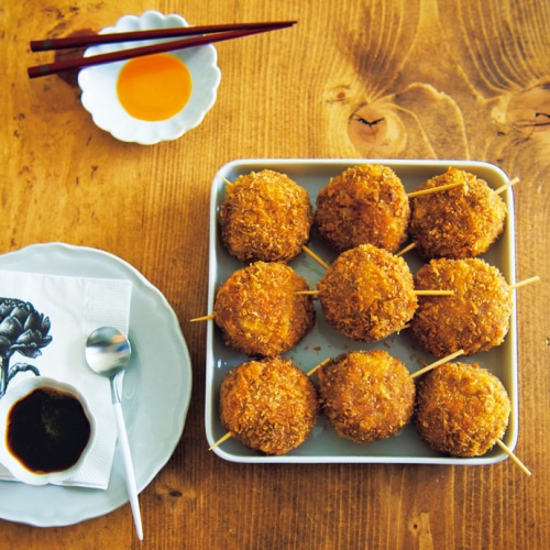 「きょうの料理」春キャベツたっぷりのメンチカツ