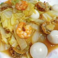 オイスターソースのコクが美味しい八宝菜