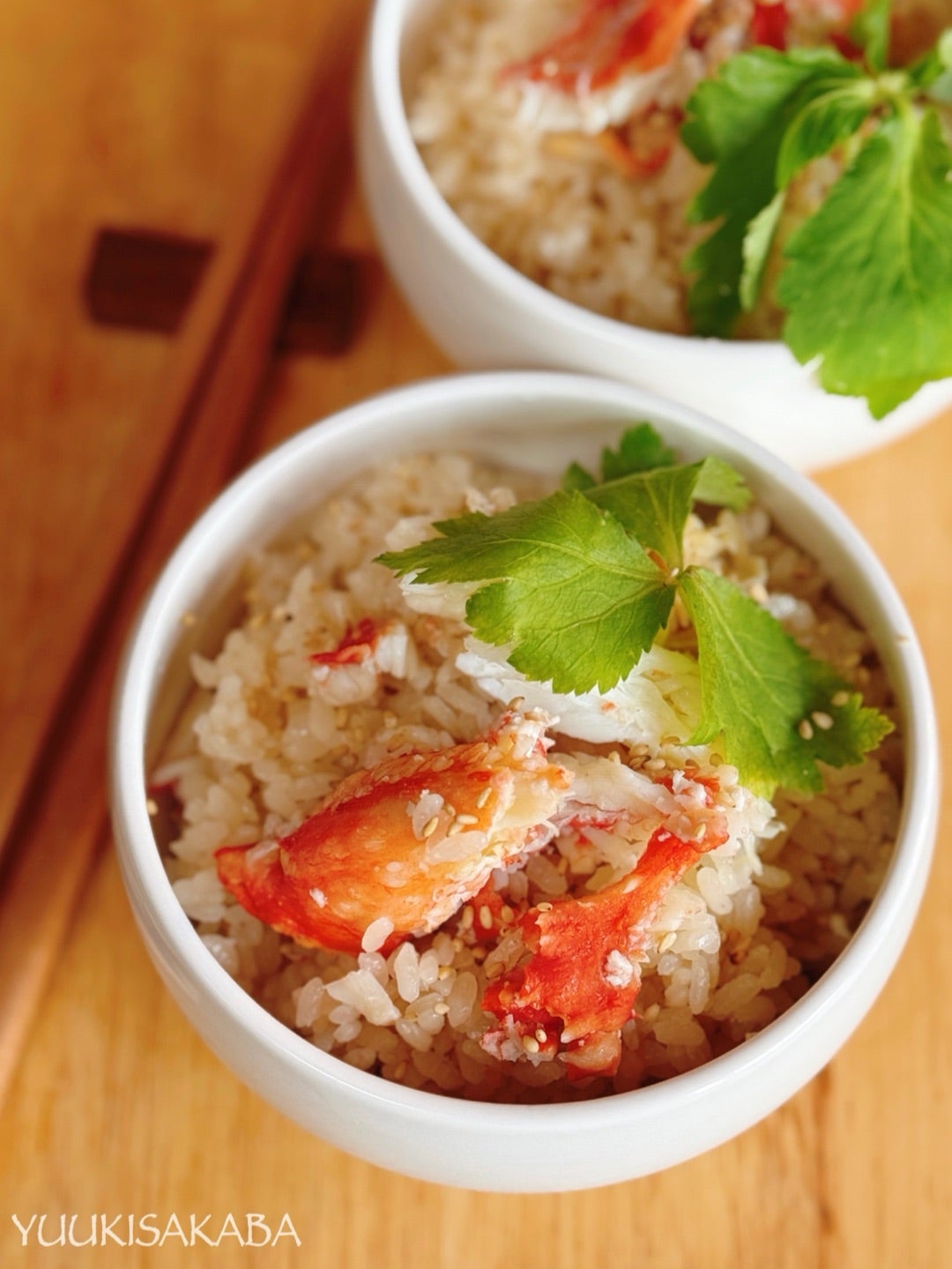 贅沢な味わい♪ かにめし