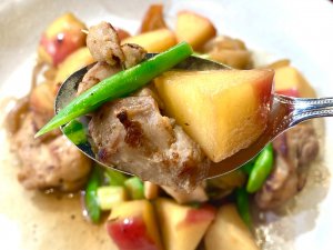 vol.89 シナモンスティックを使って「りんごのコンポート シナモン風味」My SPICE&HERBオレンジページnet