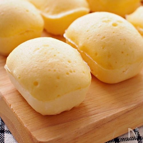 タッパー米粉蒸しパン 5分で完成!レンジで作る ♪