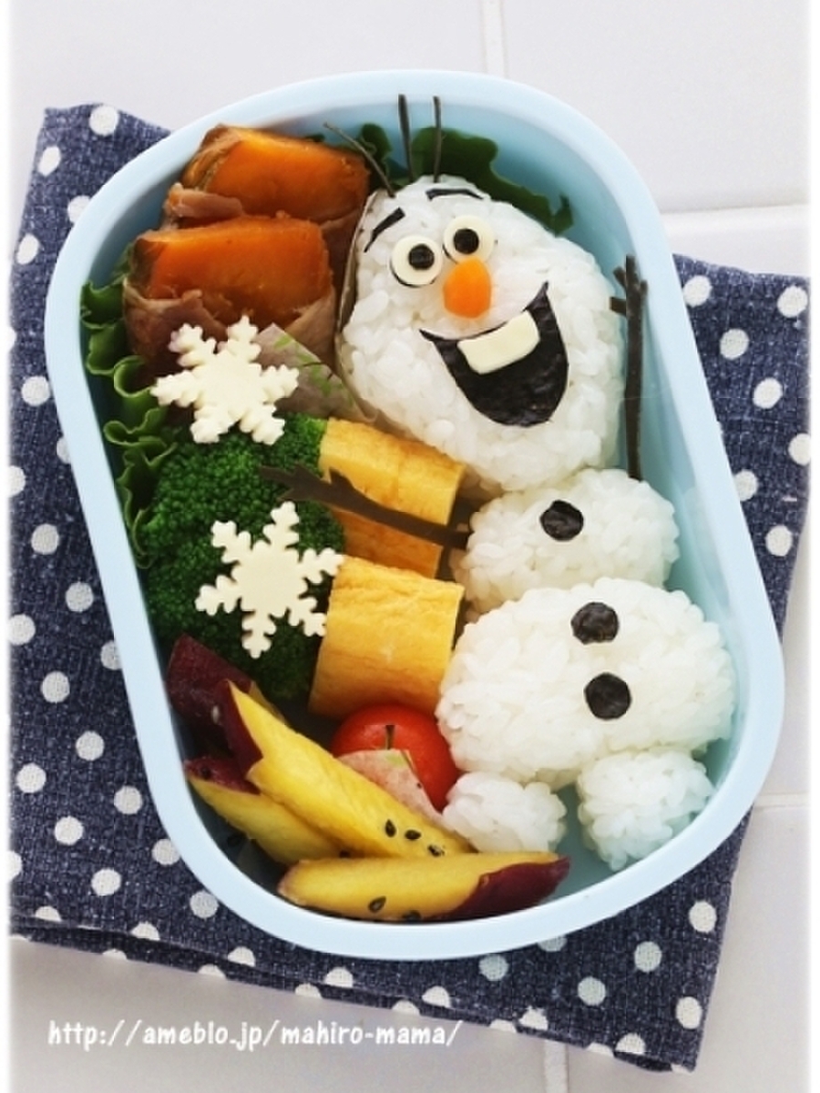 簡単キャラ弁☆カナヘイピスケ 風 のお弁当♪