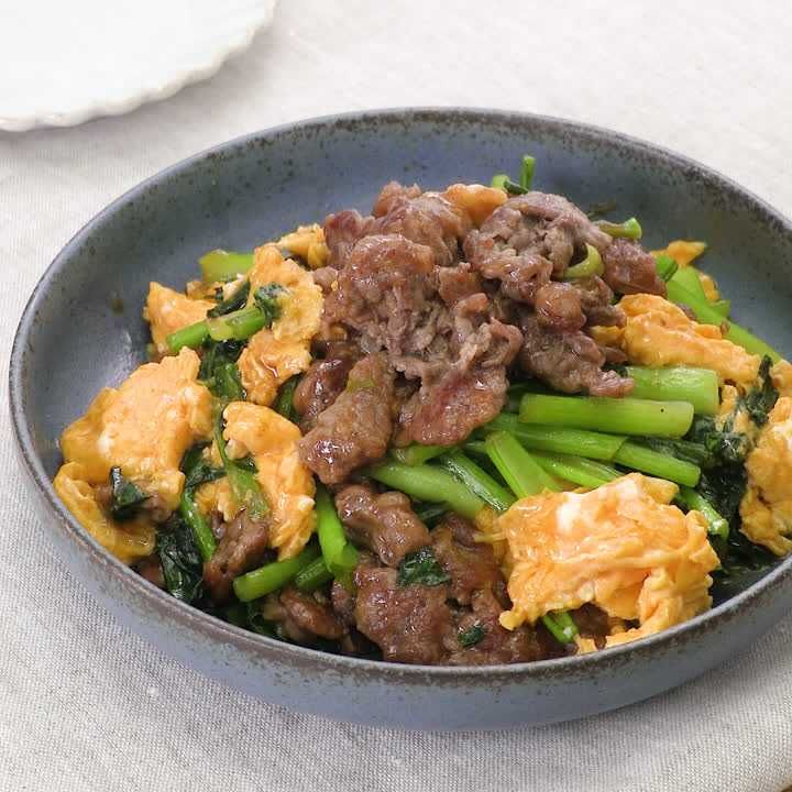 ご飯泥棒！牛肉とレタスのオイスター炒め♪