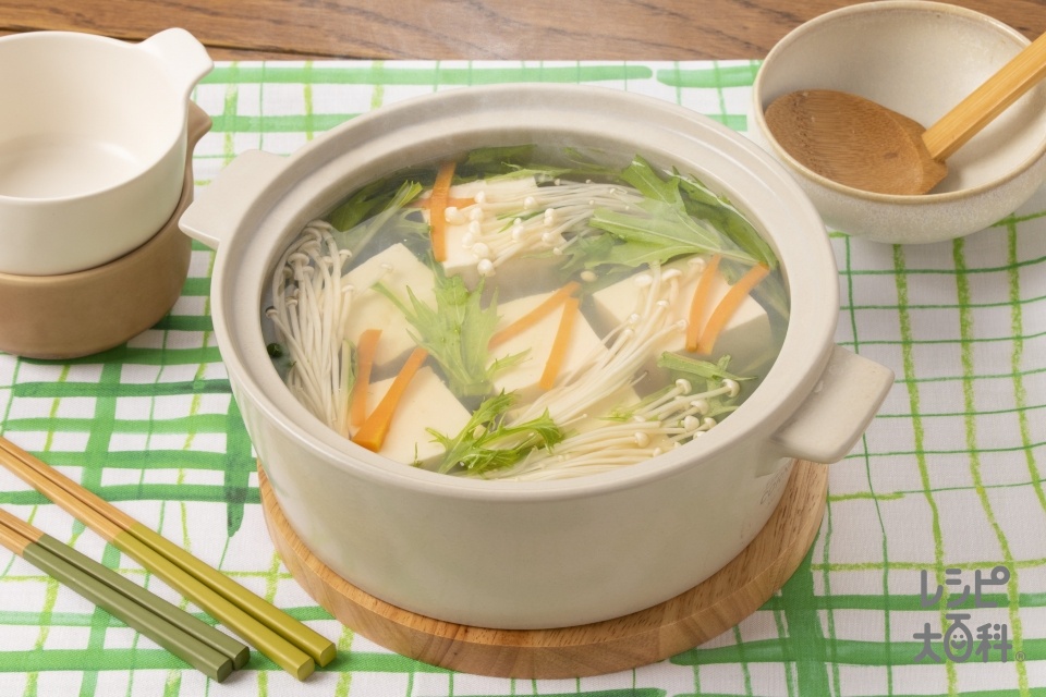 簡単 ^○^ 湯豆腐♪