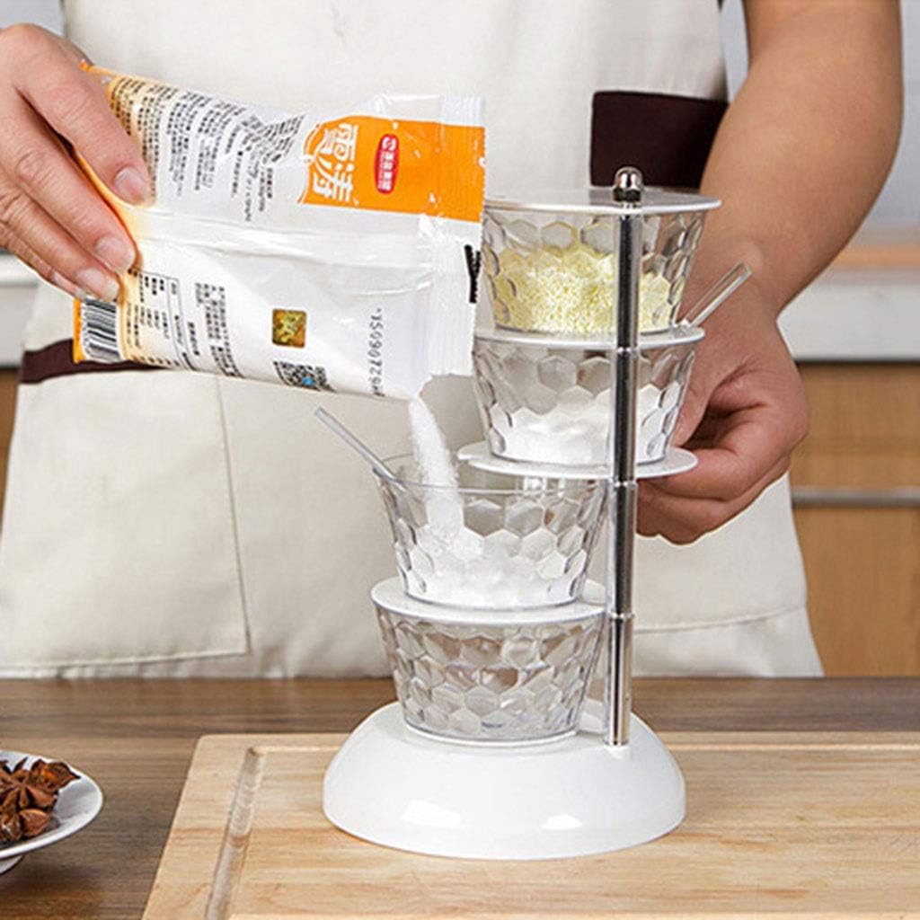 Amazonスパイスラック、キッチンオーガナイザー用のスパイス保管冷蔵庫ラック、キャビネット用のスパイス ラック、小さなキッチン用の大きなスペースコンテナー、穴あけなし 白 調味料・スパイスラック オンライン通販