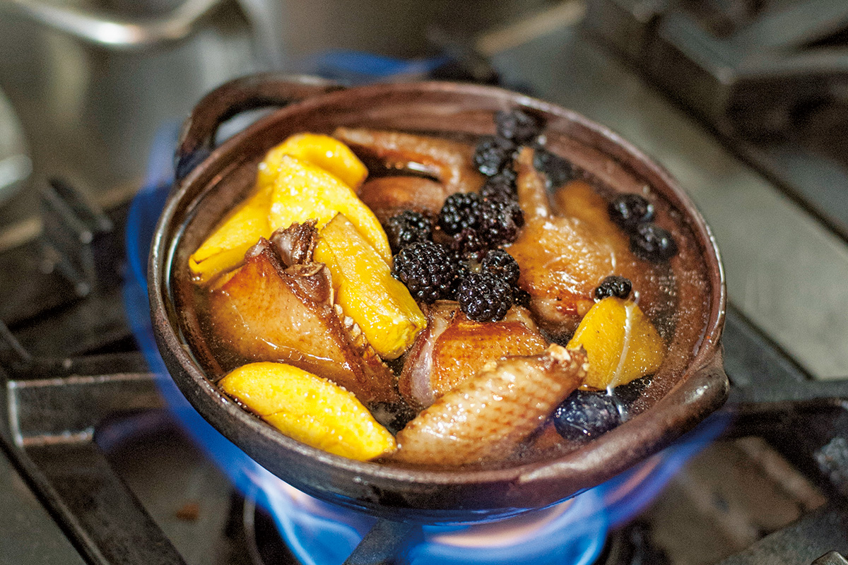 白菜と鶏肉の中華煮