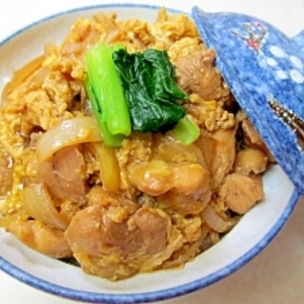 うどんスープで☆親子丼♪