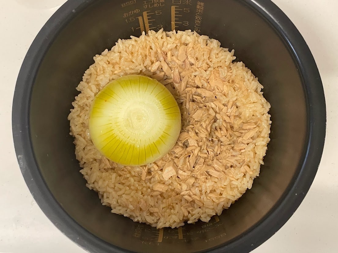 ツナのだし炊きご飯